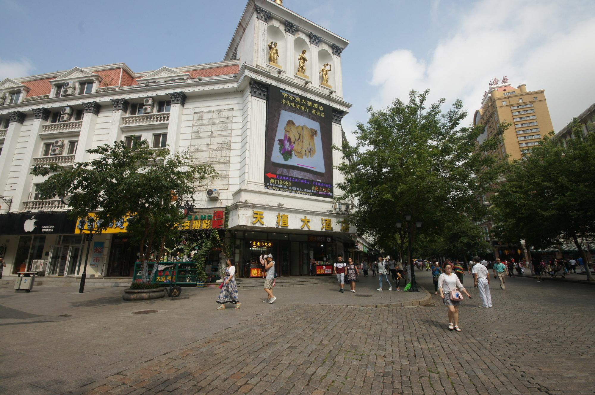 Tianzhi Hotel Harbin Buitenkant foto